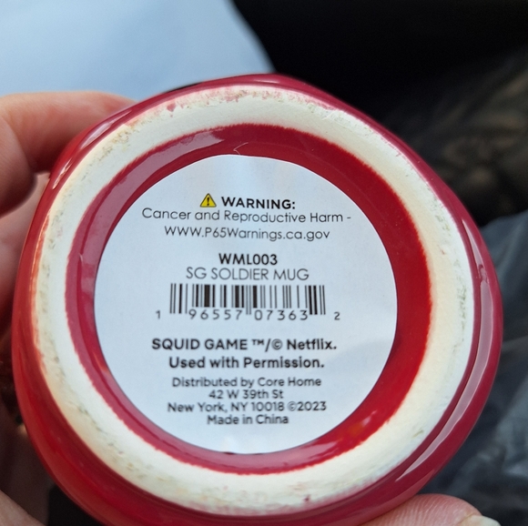 New Squid Games Coffee Mug~Square~Mask~Netflix~Tea Cup~CORE Home~New York City - Picture 4 of 5